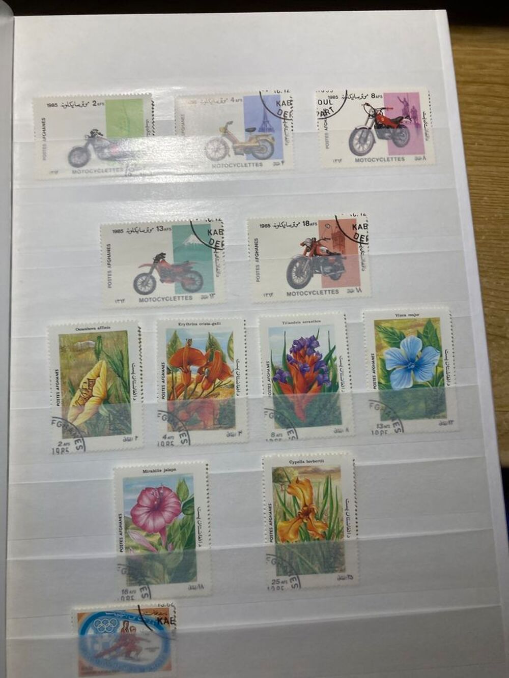 Album timbres Asie 