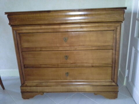 Commode merisier massif style Louis Philippe 180 Rethel (08)