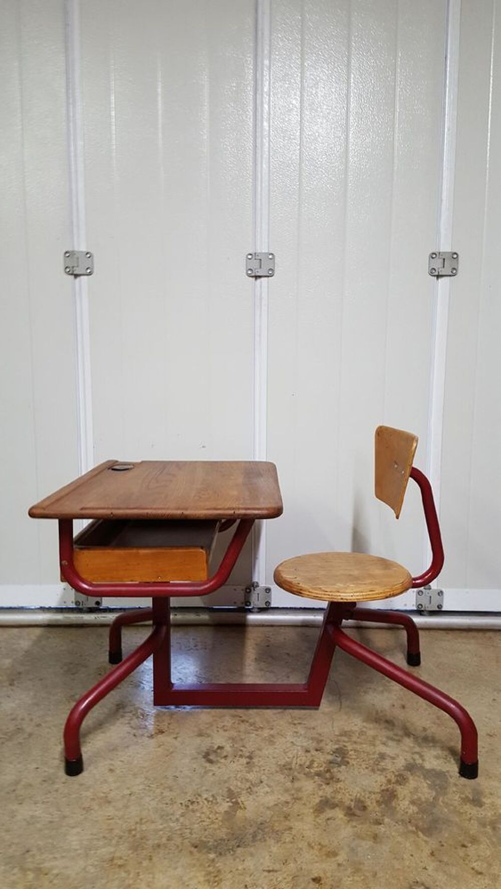 Table d'&eacute;cole vintage de la maternelle au coll&egrave;ge Mobilier enfants