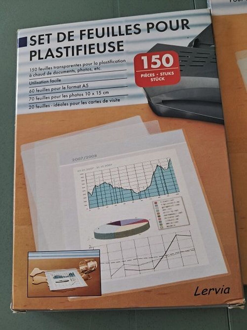 Lot Plastifieuse neuf loisirs ecole bureau maison TV Photos/Video/TV