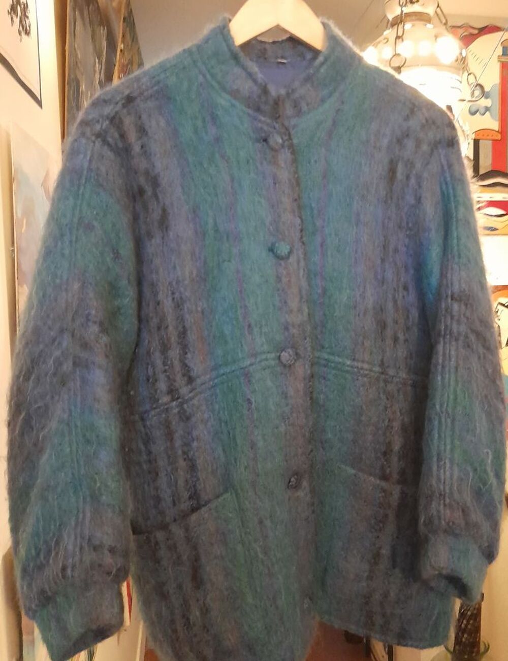 Veste en laine d'Irlande Vtements