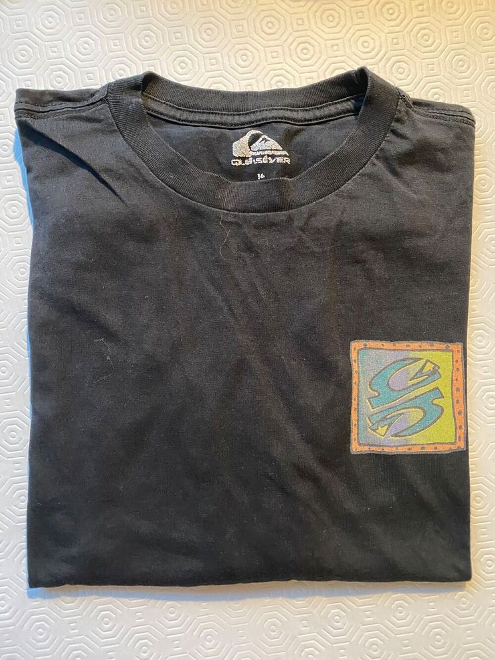 T-shirt manches longues QuikSilver noir Vêtements enfants