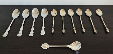 Cuill�res � caf� ou th� (11 pi�ces) 3 Metz (57)