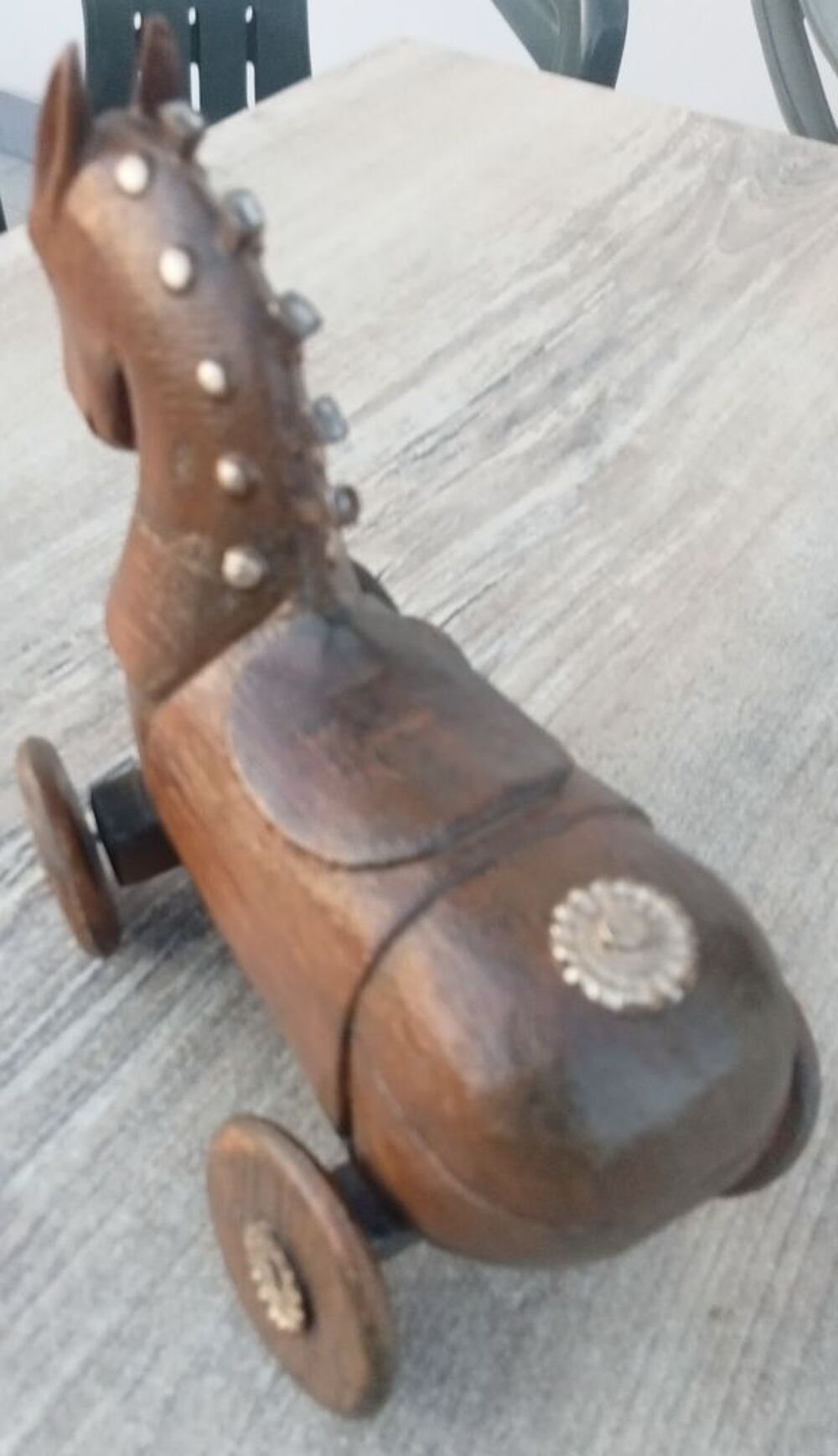 petit cheval en bois de 1930 