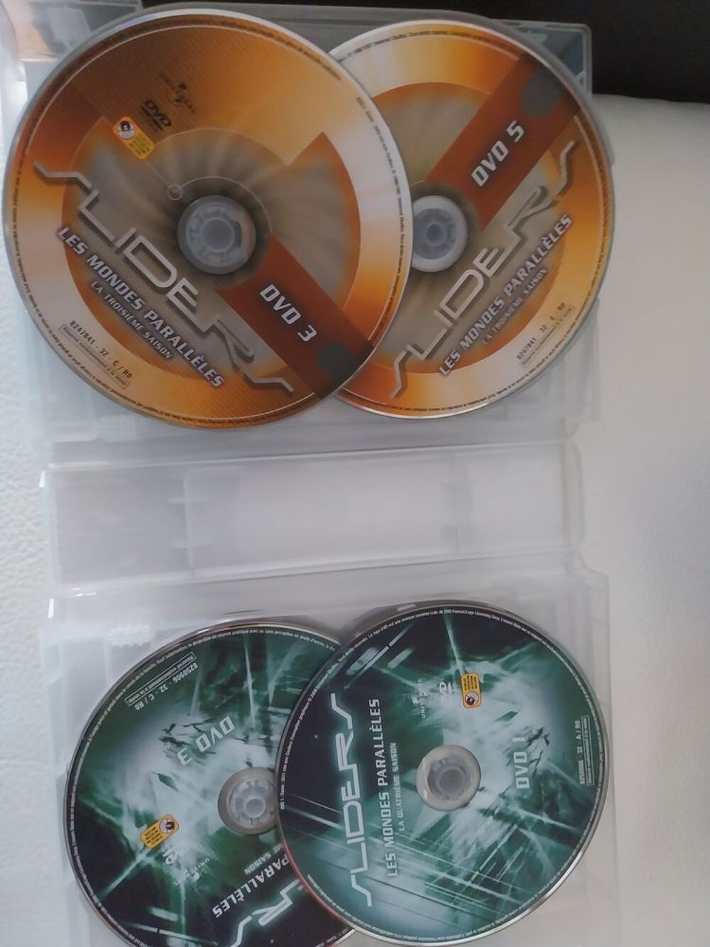 COFFRET 23 DVD SLIDERS DVD et blu-ray