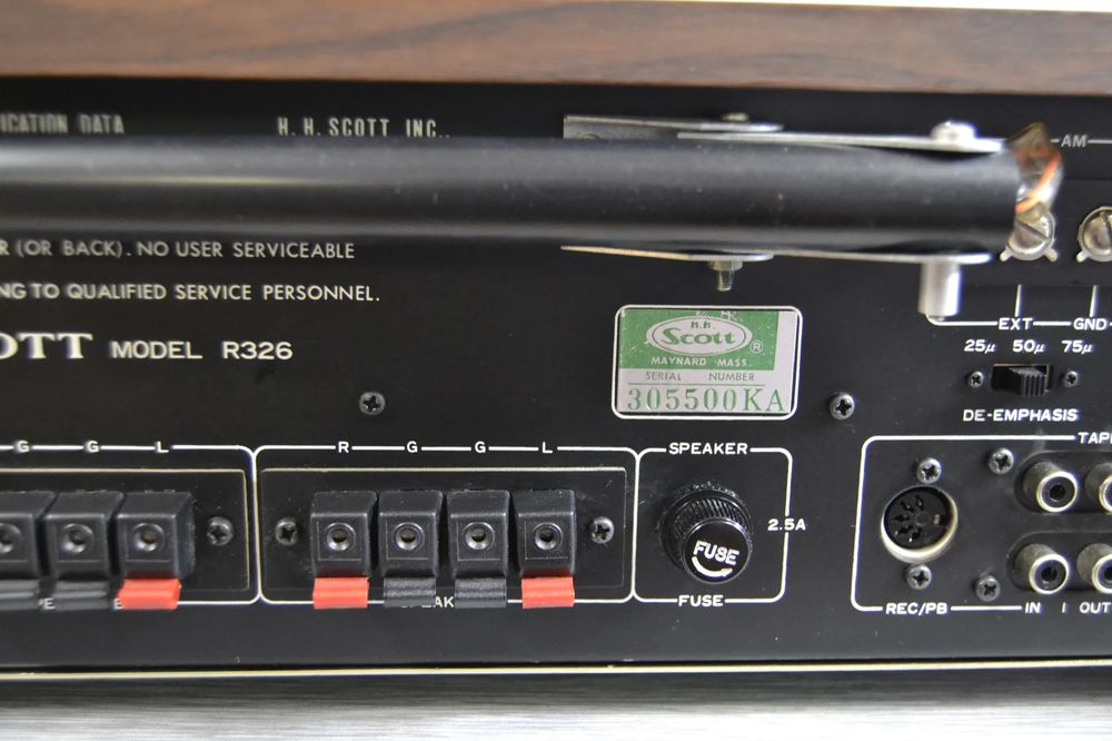ampli tuner Scott vintage r326 r&eacute;vis&eacute; .
Audio et hifi