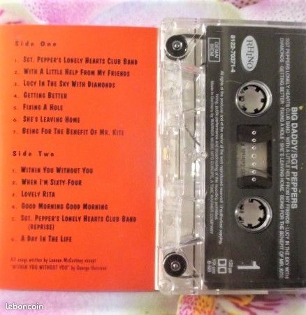 Cassette audio Big Daddy CD et vinyles