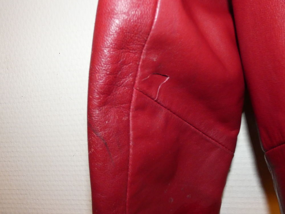 blouson cuir femme style "motard" Vêtements