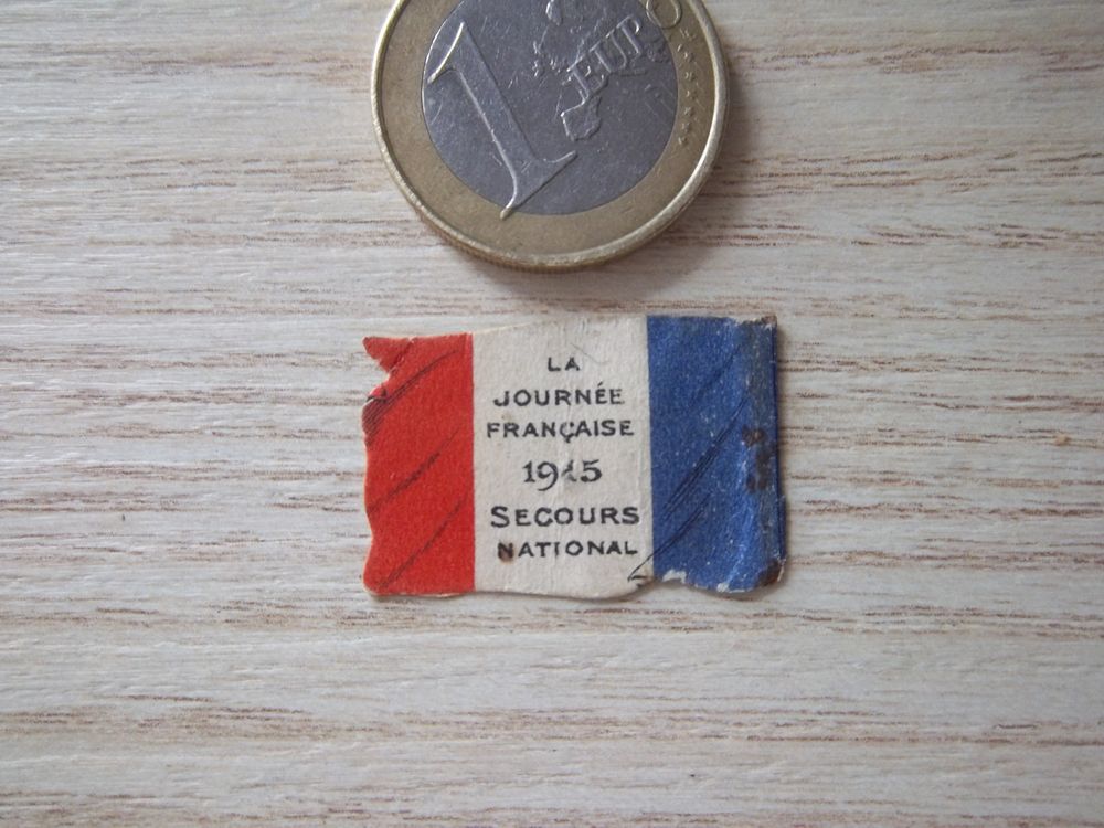 insigne journ&eacute;e Alsace 1915 collection militaire 