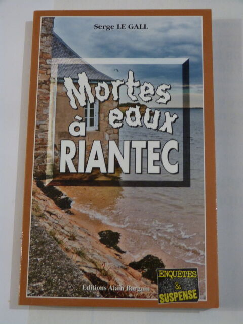 MORTES EAUX A RIANTEC  roman policier  BRETON BARGAIN 4 Brest (29)