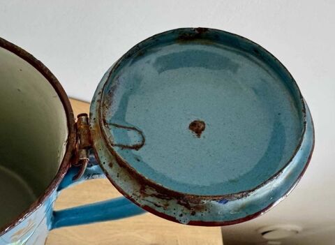 cafetière ancienne en émail Paris 8 (75)