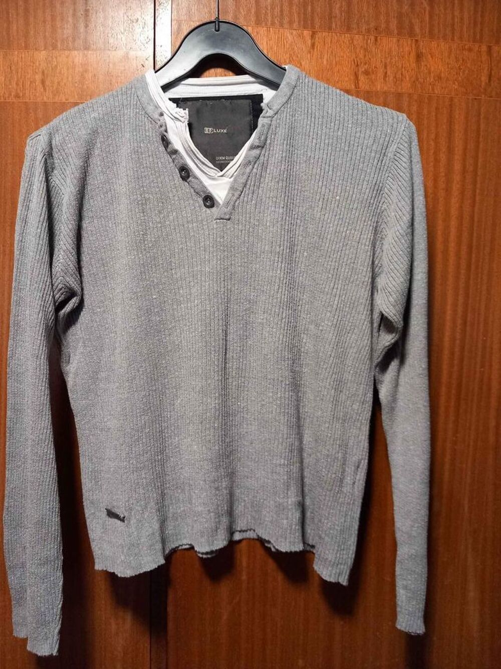 Pull fin gris 12 ans Vêtements enfants