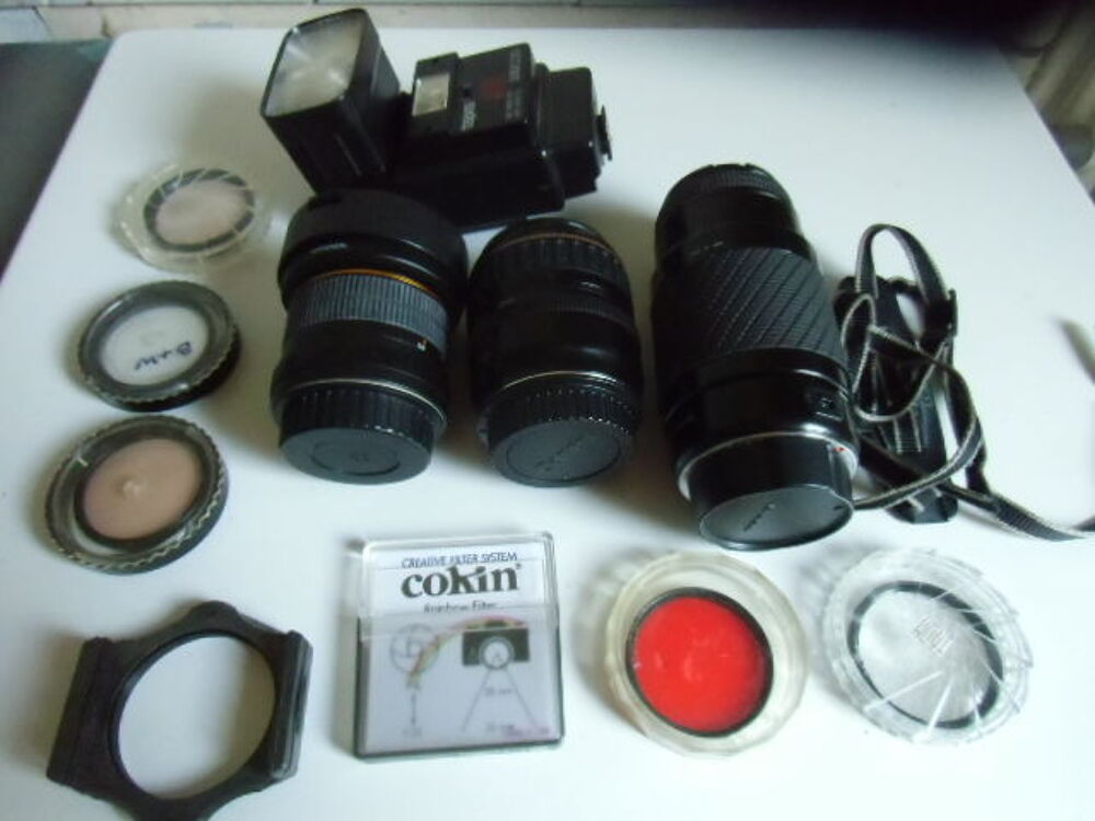 accessoires pour appareils photo flash objectifs filtres Photos/Video/TV