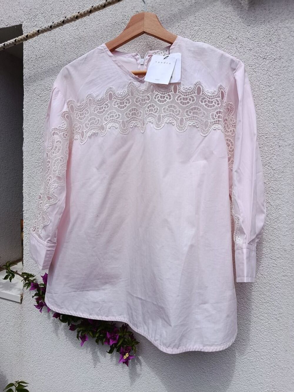 Chemisier SANDRO femme neuf avec &eacute;tiquette taille 36 Vêtements