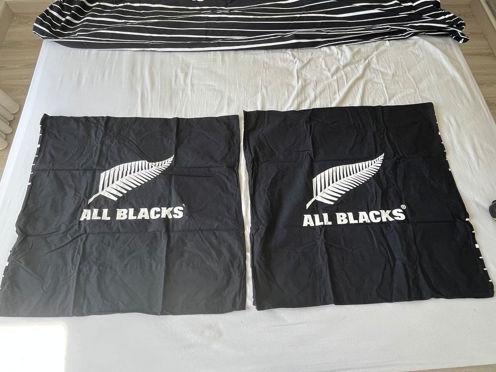 Parure de lit All's Blacks Décoration