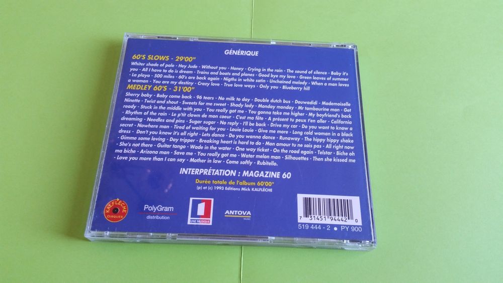MAGAZINE 60 CD et vinyles
