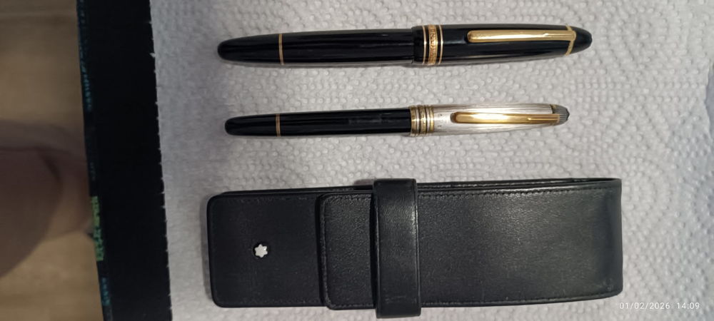 ENSEMBLE MONTBLANC 3 PI&Egrave;CES DE COLLECTION EN PARFAIT &Eacute;TAT Bijoux et montres