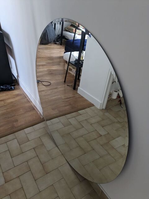 Grand miroir rond 100 x 100 cm 100 Paris 5 (75)
