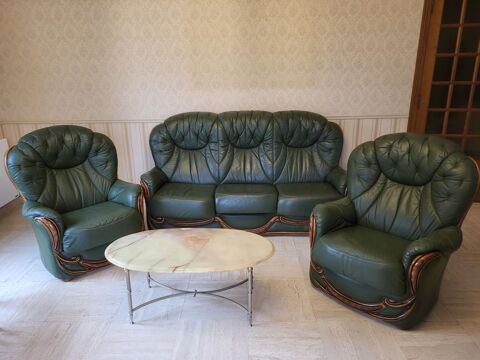 Canap cuir  120 Janville (28)