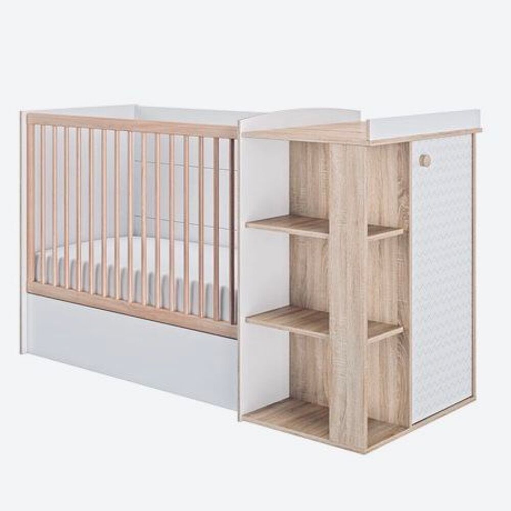 Lit b&eacute;b&eacute; combin&eacute; &eacute;volutif Mobilier enfants