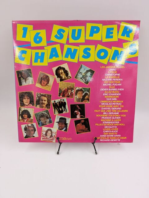 Vinyle 33 tours 16 Super Chansons (Les Jardins du Ciel...) 6 Vulbens (74)