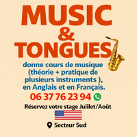   COURS DE LANGUES/SOUTIEN SCOLAIRE 