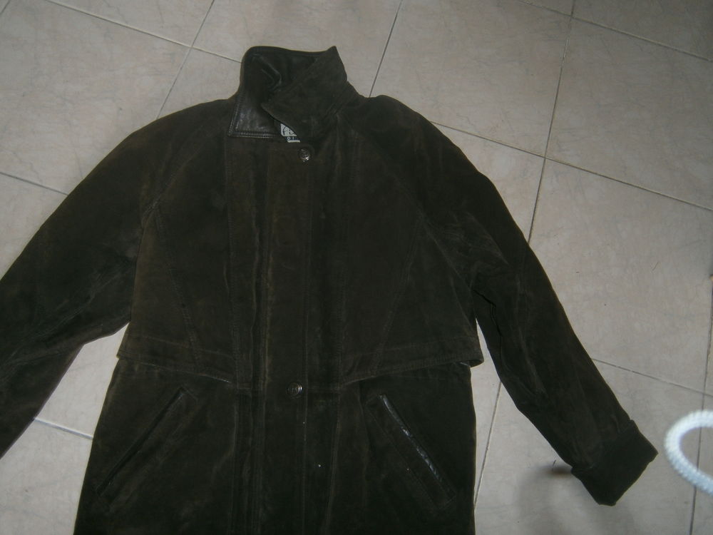 parka croute de cuir Vêtements