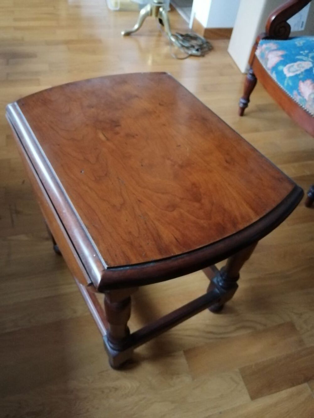 TABLE bout de canap&eacute; Ovale bois Meubles