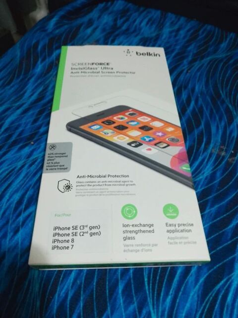 Introuvable en magasin invisible glace anti microbial iPhone 40 Limoges (87)