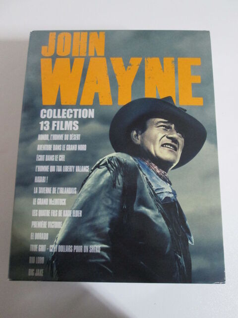 Coffret 13 films de John Wayne en DVD 29 Chauriat (63)