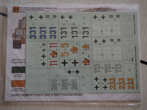 D�cals 1/35�me TIGRE I Partie 2 12 Lunel (34)