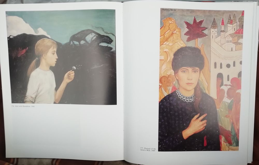 Ilya GLAZUNOV peintre russe fin du XXe s. Livres et BD