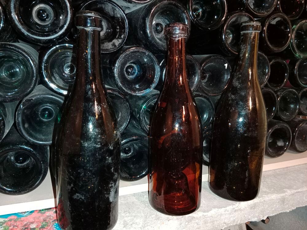bouteilles anciennes Décoration