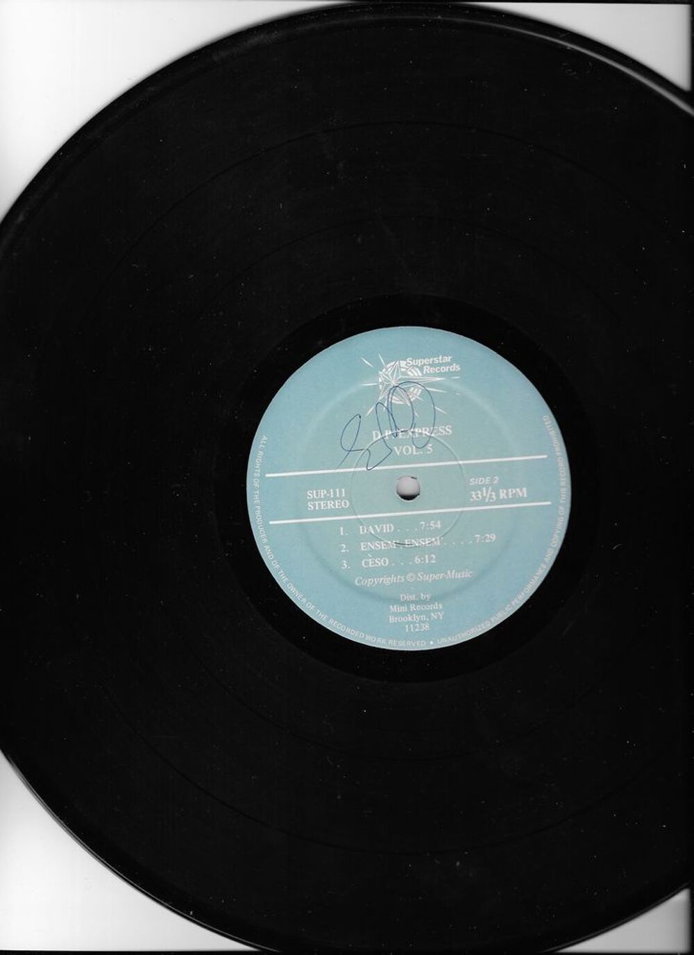 Vinyle 33 T , D.P. Express ?? Volume 5: David CD et vinyles