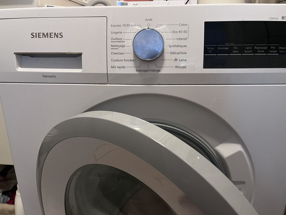 Lave Linge Hublot Siemens Electroménager