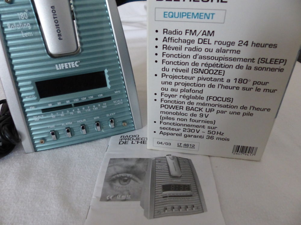 Radio r&eacute;veil Lifetec Audio et hifi