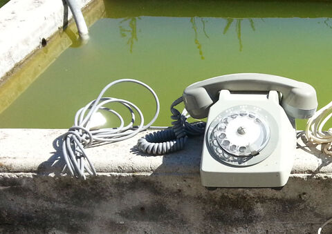 T�l�phone � cadran pour la d�co 17 Saint-Clair-sur-Galaure (38)