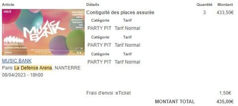 3 places pour le festival Music Bang K pop  Paris 0 Le Hom (14)