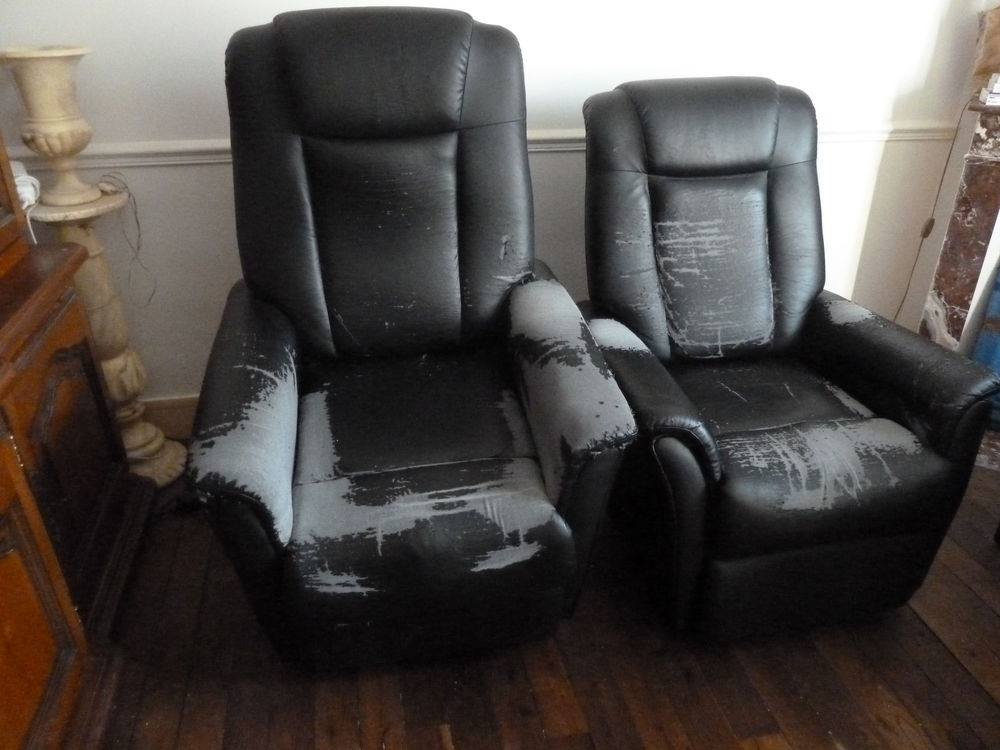 deux fauteuils &eacute;lectrique en Ska&iuml; - Meubles