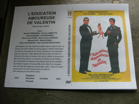 Film :   L 'education amoureuse de Valentin   40 Saint-Mdard-en-Jalles (33)