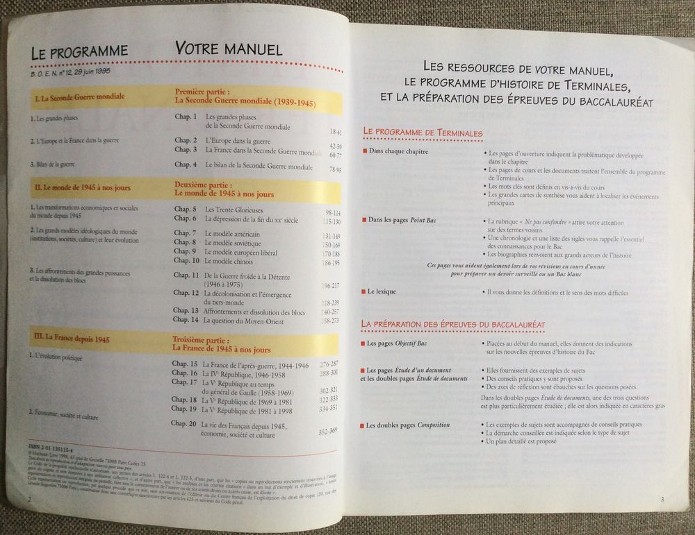 Livre Histoire Terminales - Hachette &eacute;ducation Livres et BD