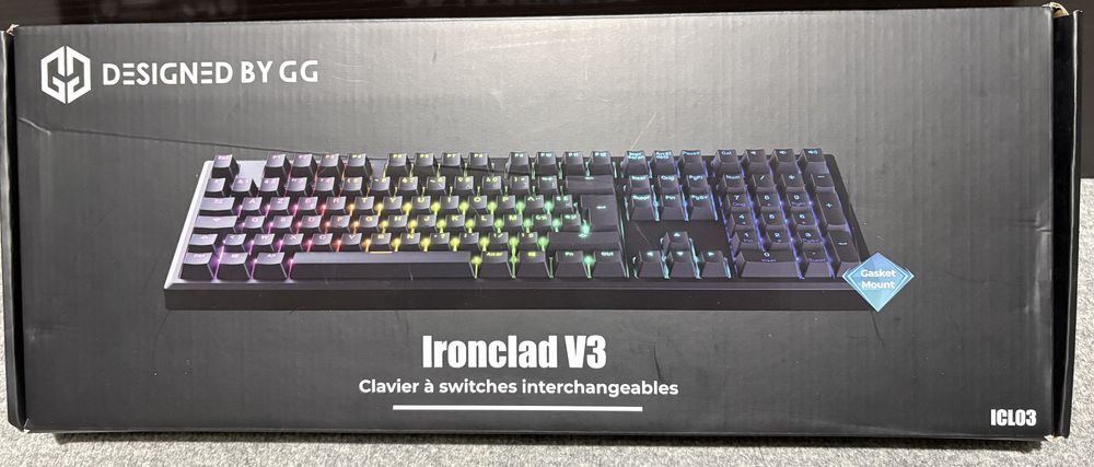 Clavier Ironclad V3 Noir Azerty Matériel informatique