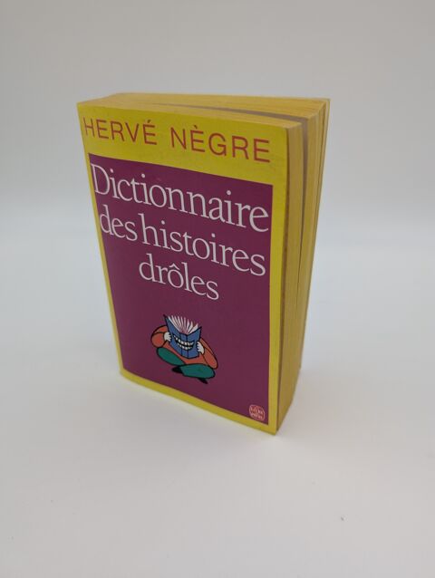 Livre Dictionnaire des histoires drôles (Hervé Nègre) 2 Vulbens (74)