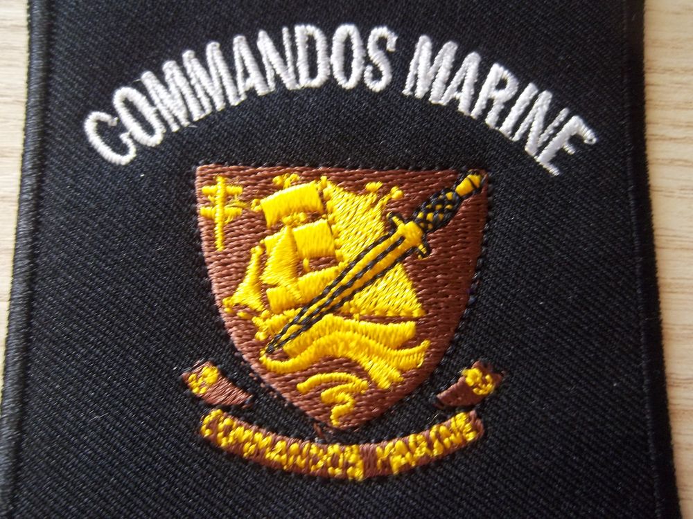 commandos marine &eacute;cusson collection militaire patch insigne 