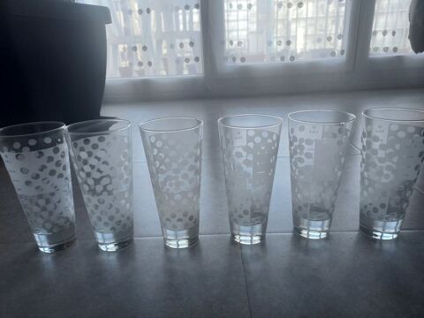 6 verres fantaisie grand format 6 6 Le Havre (76)