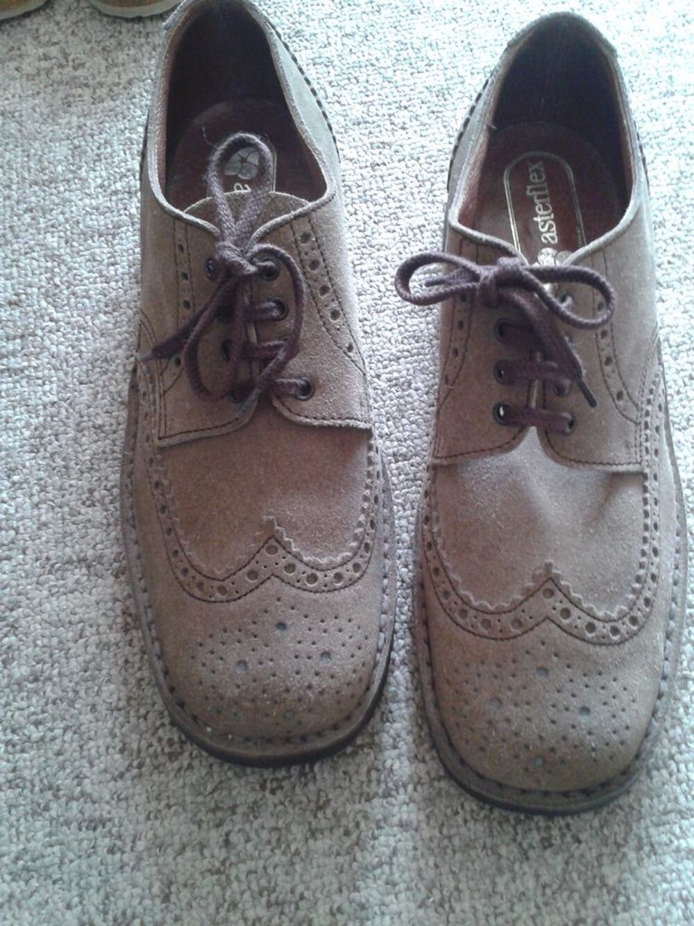 Chaussures en daim ASTERFLEX taille 44 Chaussures