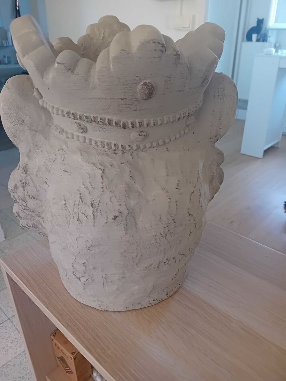 Cache pot t&ecirc;te de Lion Décoration
