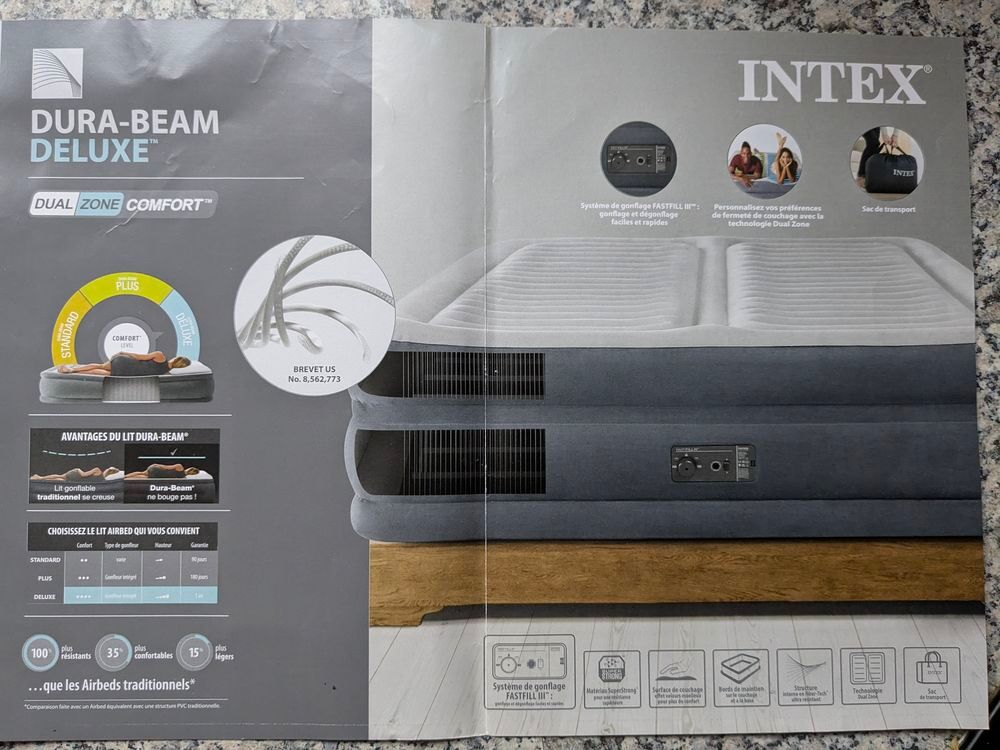 Lit gonflable haut de gamme Mobilier enfants