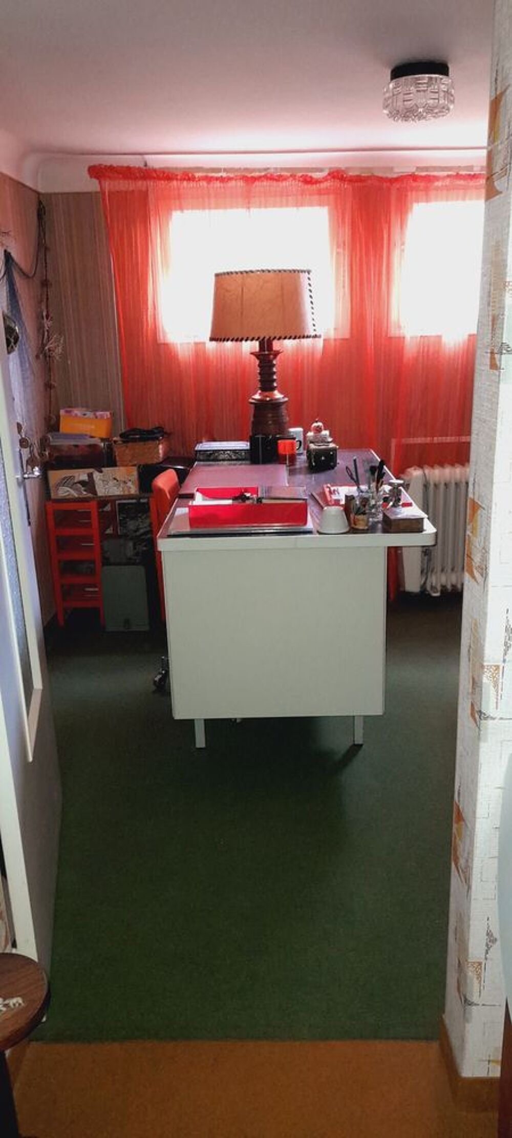 Bureau m&eacute;tal industriel STRAFOR 91- Forges de Strasbourg Meubles