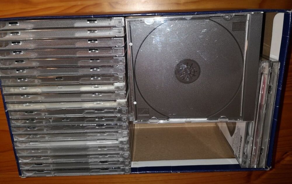 Bo&icirc;tier standard (pour CD et disques Blu-Ray CD et vinyles